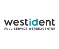 Logo von westident | Full-Service-Werbeagentur